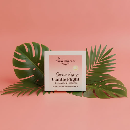Discovery Candle Flight - 4 x Curated Tealights