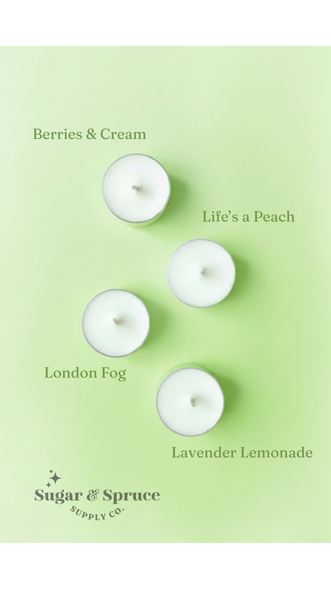 Discovery Candle Flight - 4 x Curated Tealights