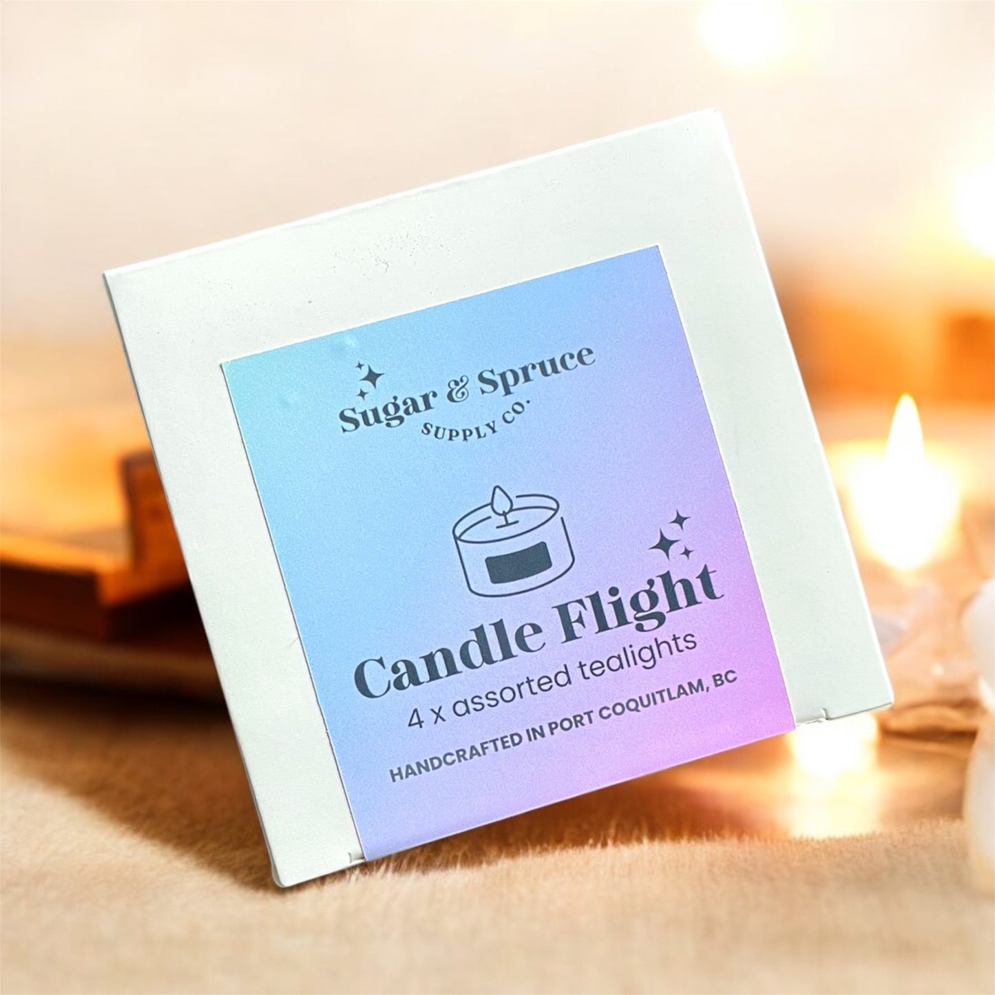 Candle Flight - custom tealight assortment