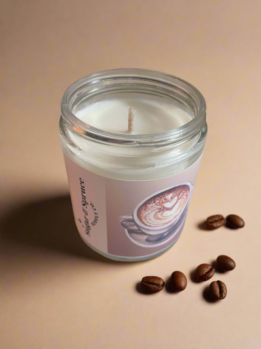 But First, Coffee - Candle - espresso + brown sugar + vanilla