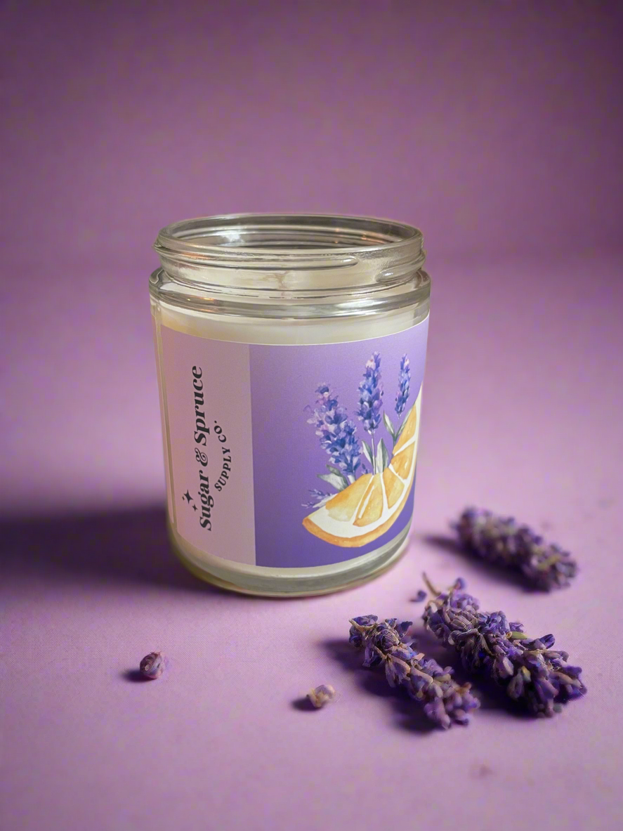 Lavender Lemonade - Candle - French lavender + sugared lemon