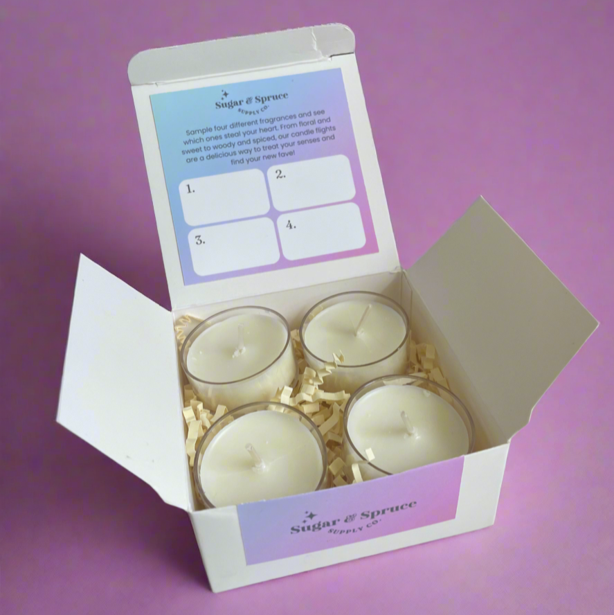Candle Flight - custom tealight assortment