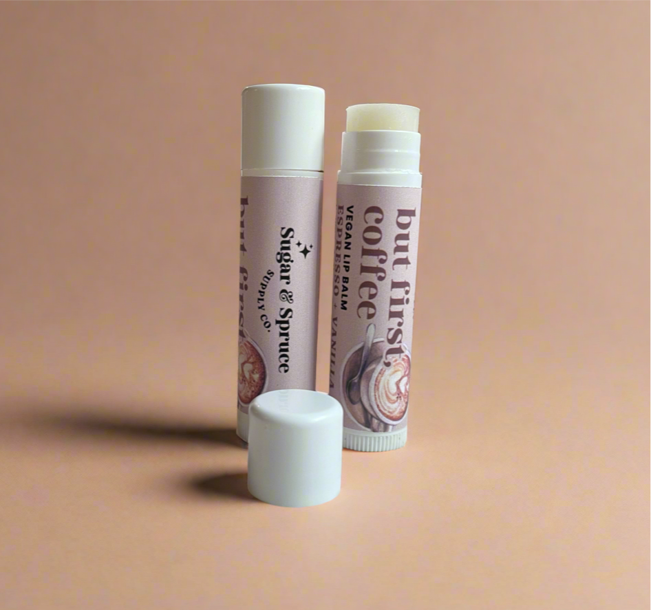Vegan Lip Balm - Assorted Flavours (untinted)
