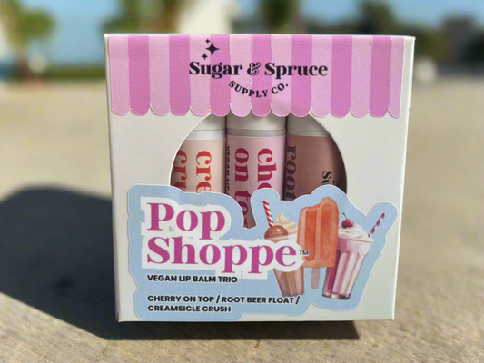 Pop Shoppe - vegan lip balm collection (Summer 2025)