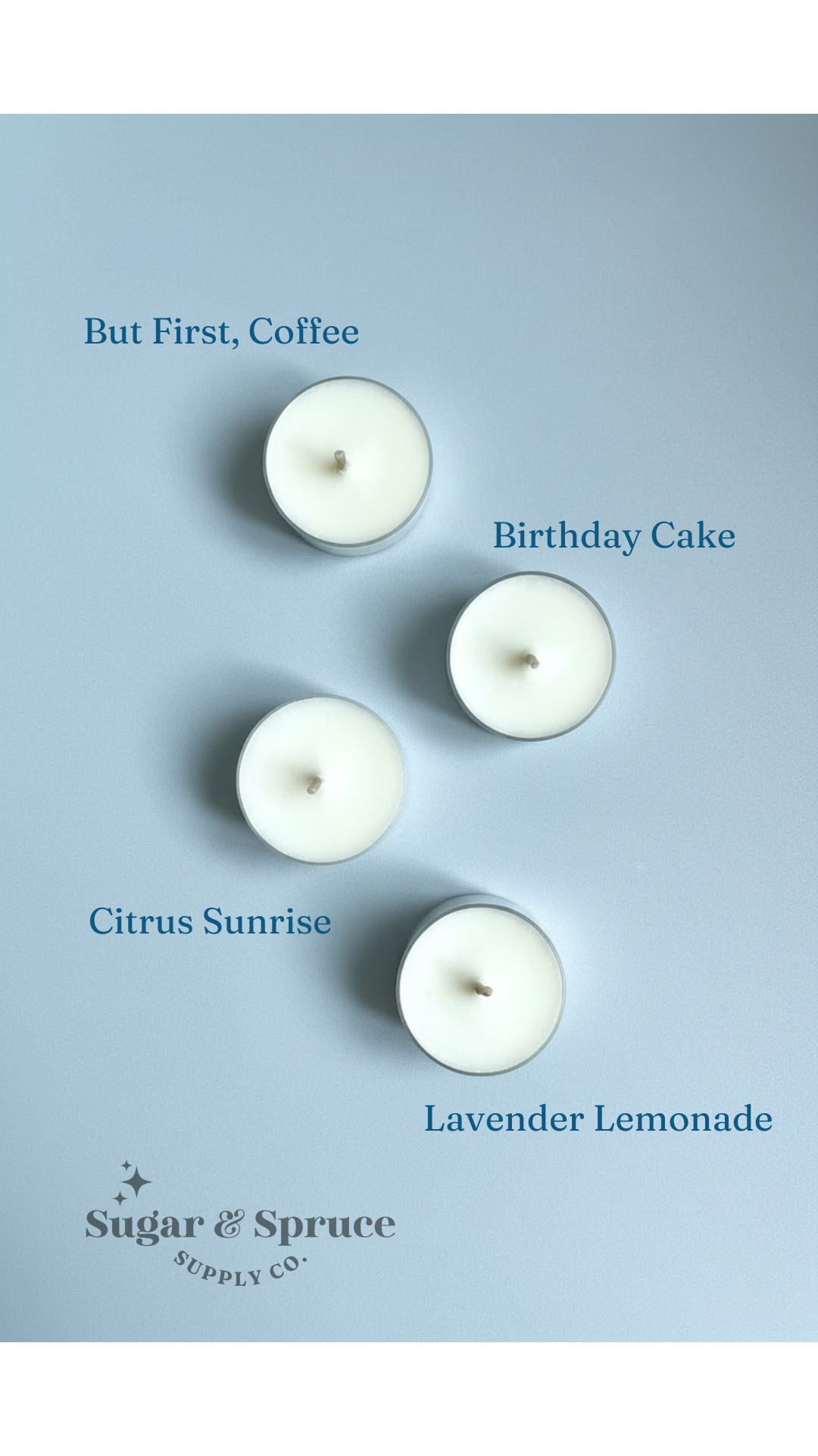 Discovery Candle Flight - 4 x Curated Tealights