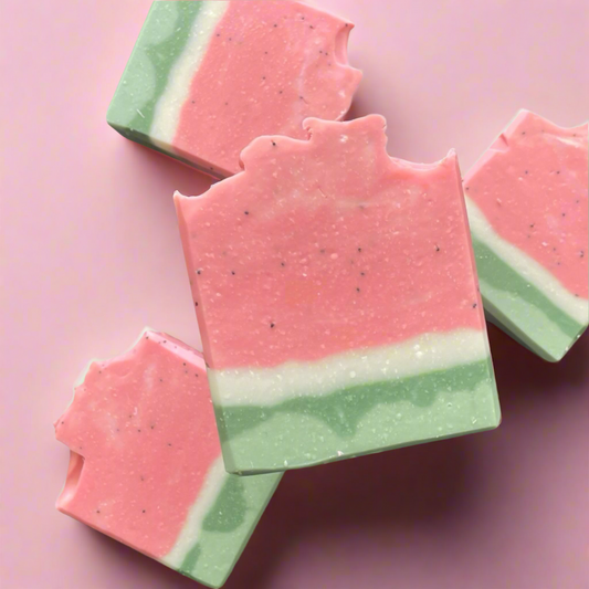 Watermelon Mojito - Soap - watermelon + lime + mint