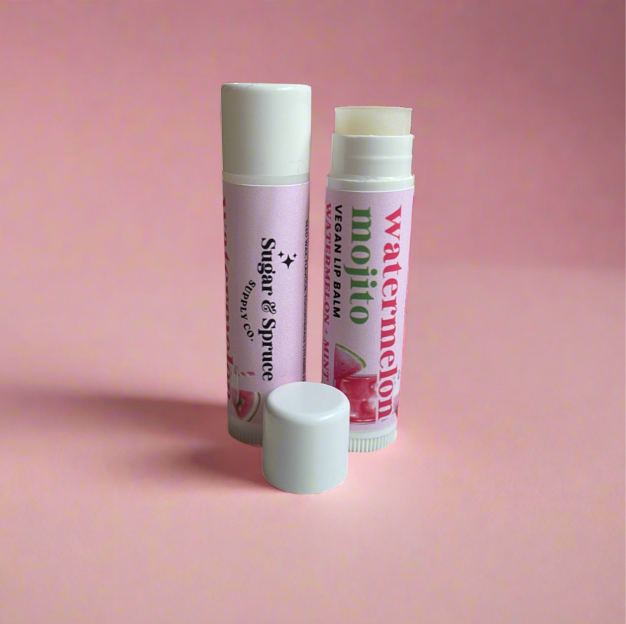 Vegan Lip Balm - Assorted Flavours (untinted)