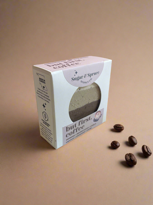 But First, Coffee - Soap - espresso + brown sugar + vanilla