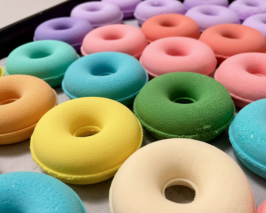 Dunkable Donut Bath Bombs