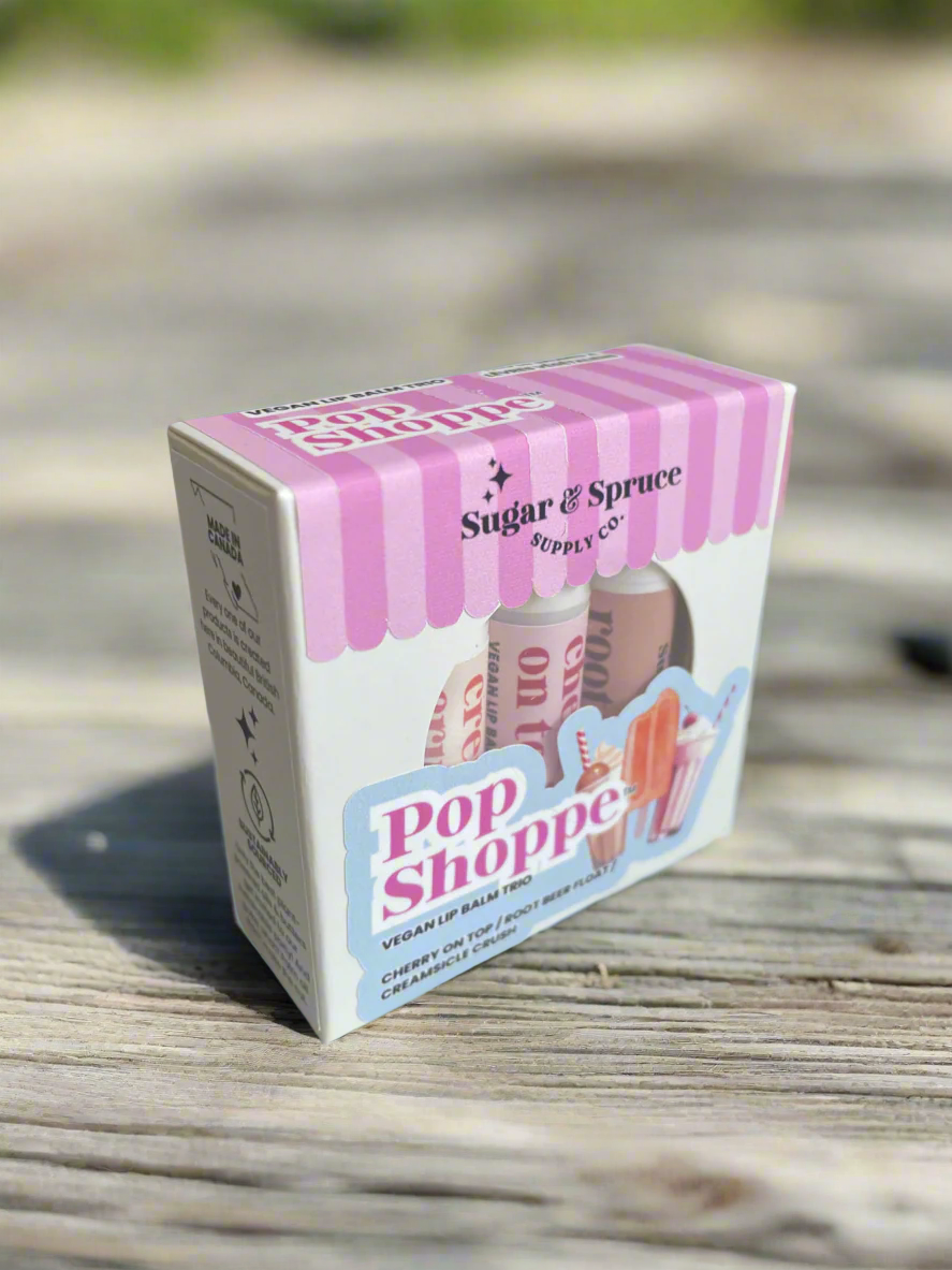 Pop Shoppe - vegan lip balm collection (Summer 2025)