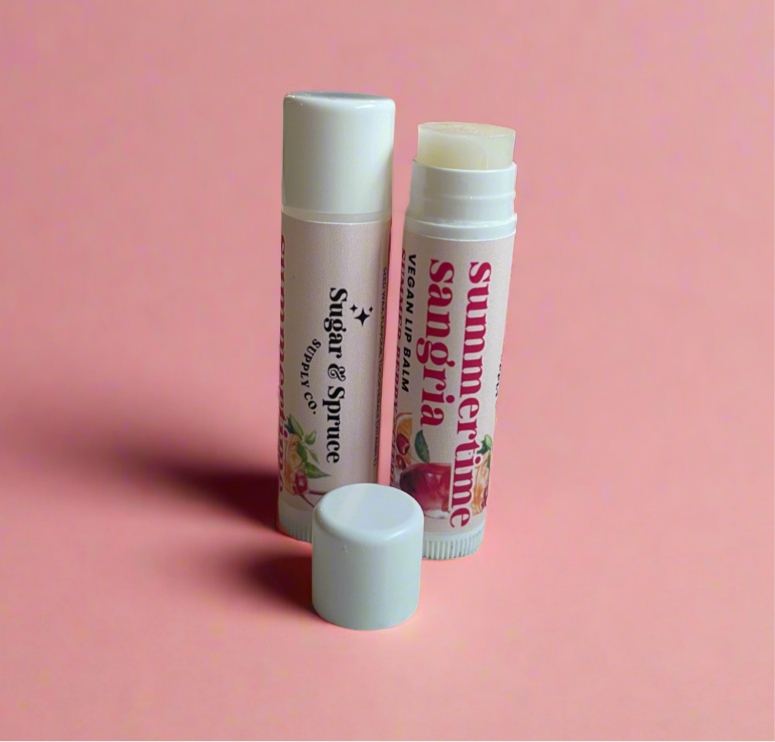 Vegan Lip Balm - Assorted Flavours (untinted)