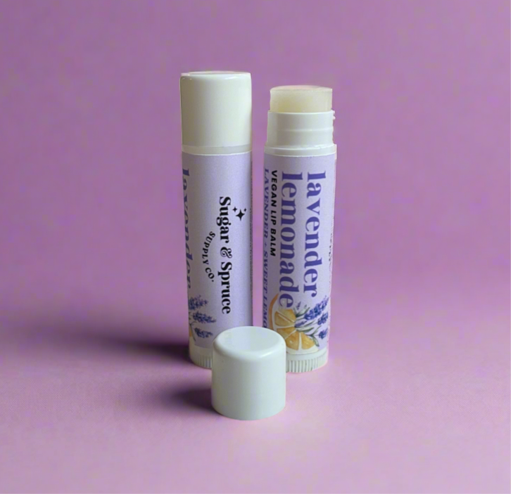 Vegan Lip Balm - Assorted Flavours (untinted)