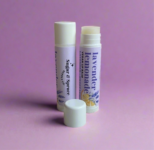 Vegan Lip Balm - Assorted Flavours (untinted)